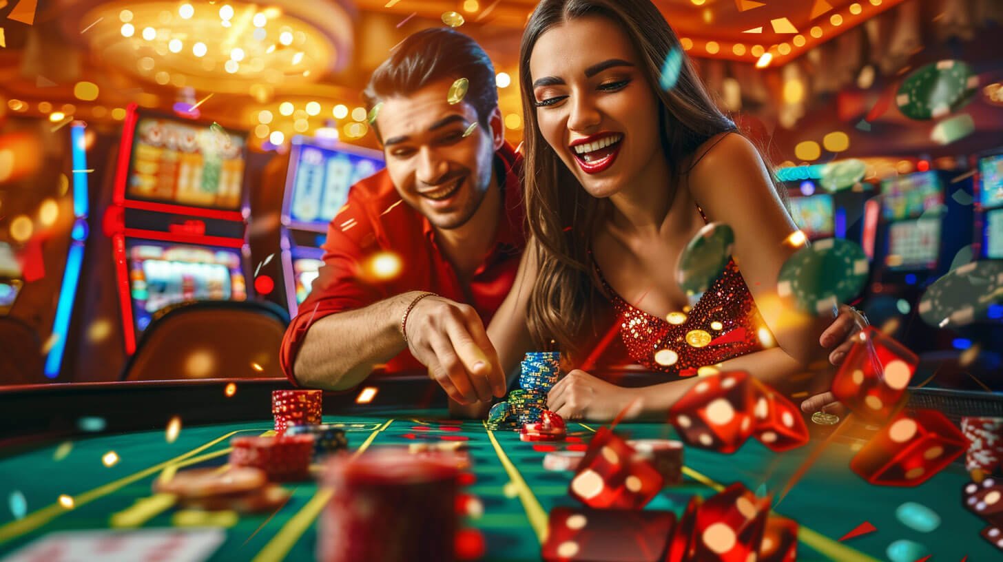 Antarmuka Lightning Dice kantorbola login menampilkan tiga dadu dan panel taruhan